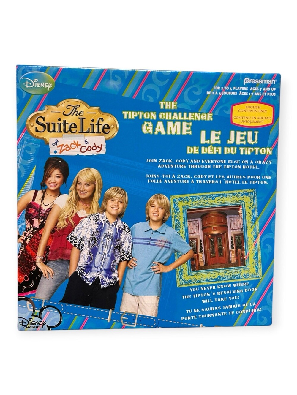 Disney The Suite Life of Zack & Cody Tipton Challenge Game Pressman New
